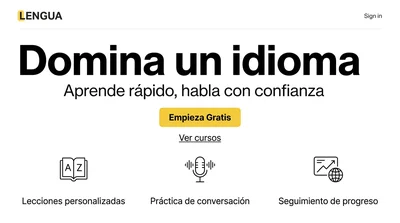 Learn a Language Quickly and Confidently with Lengua