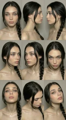 Stunning Portraits of a Young Woman with Braid