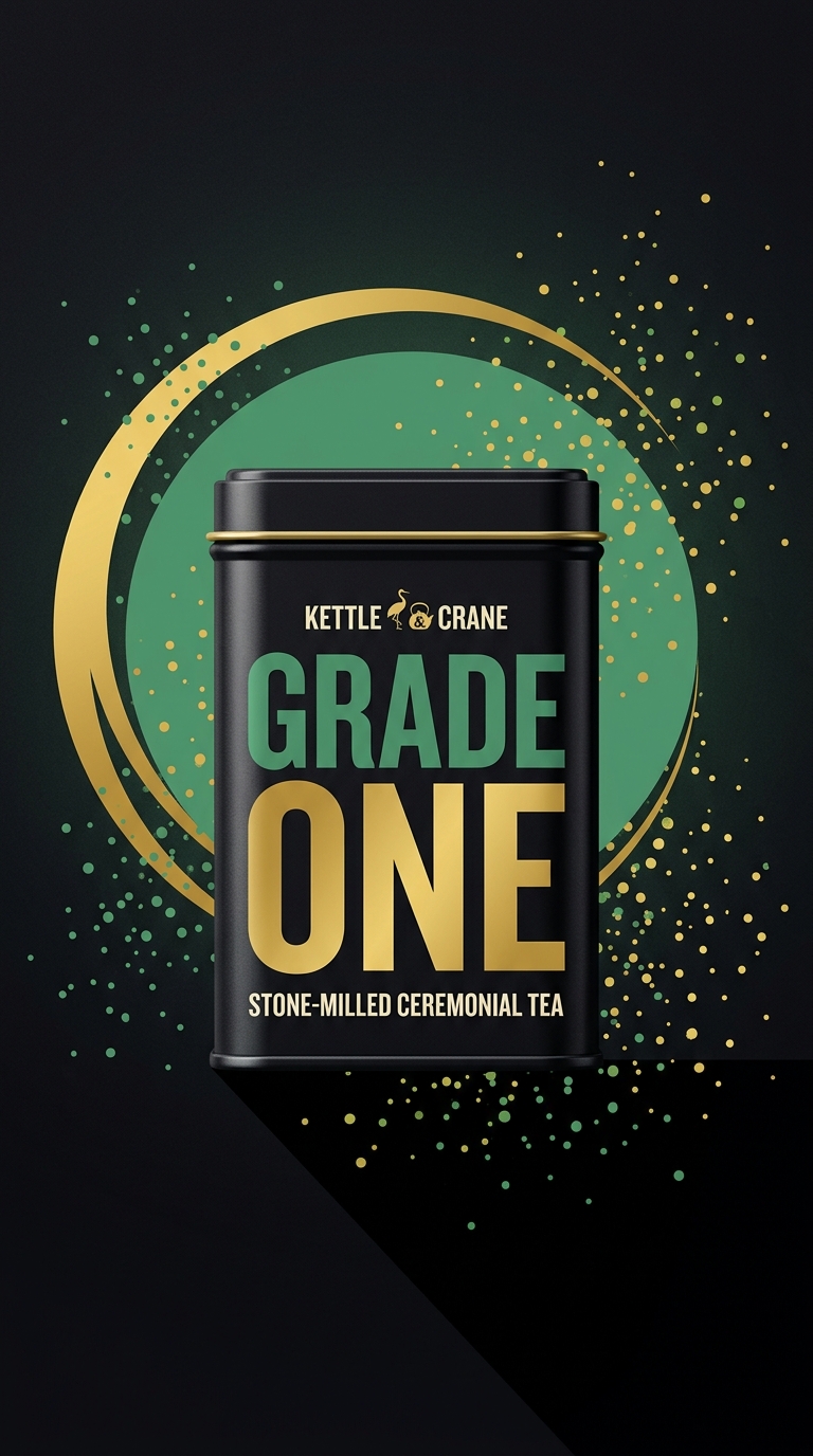 Elegant Packaging of Kettle & Crane Grade One Tea