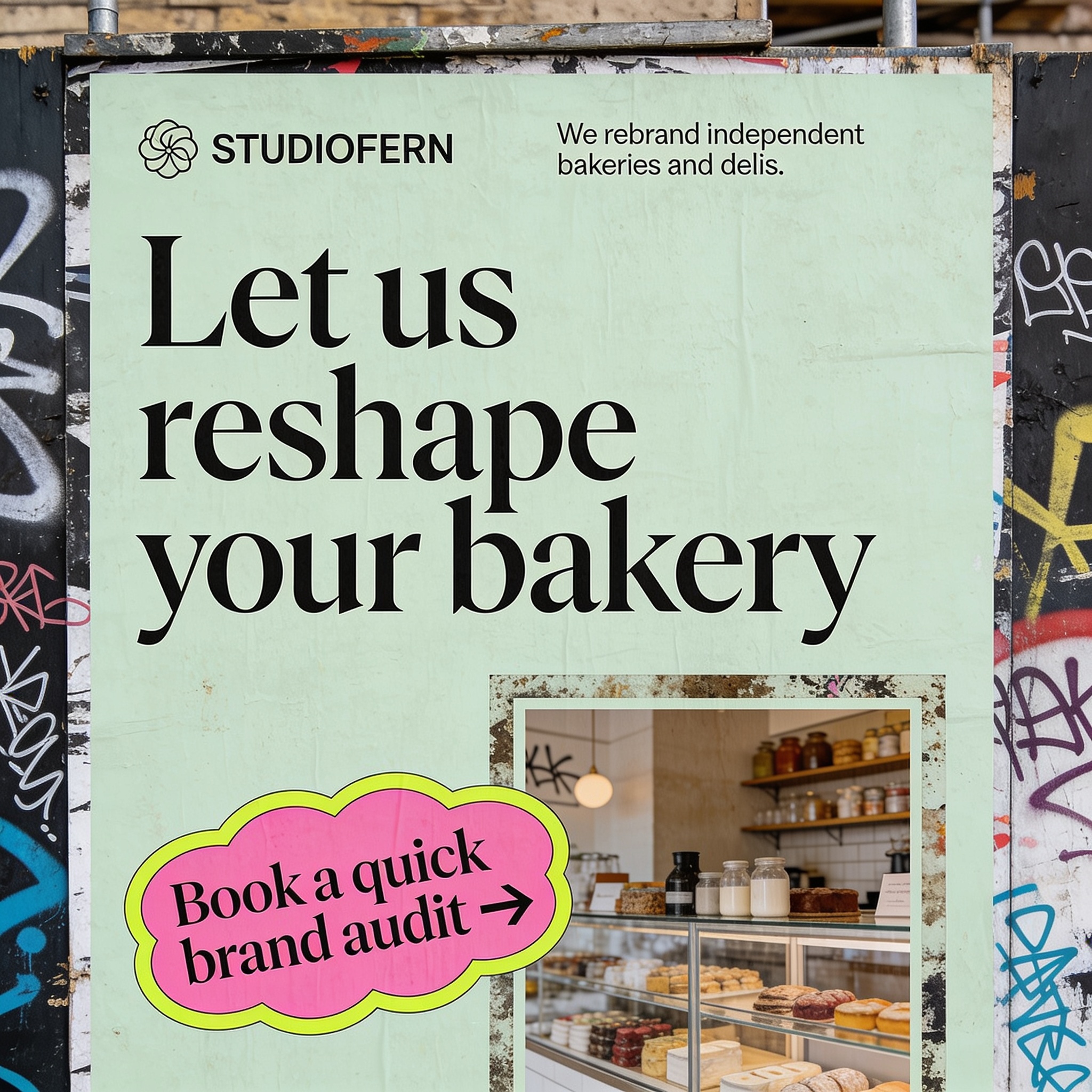Rebranding Bakery Services Offering by Studiofern