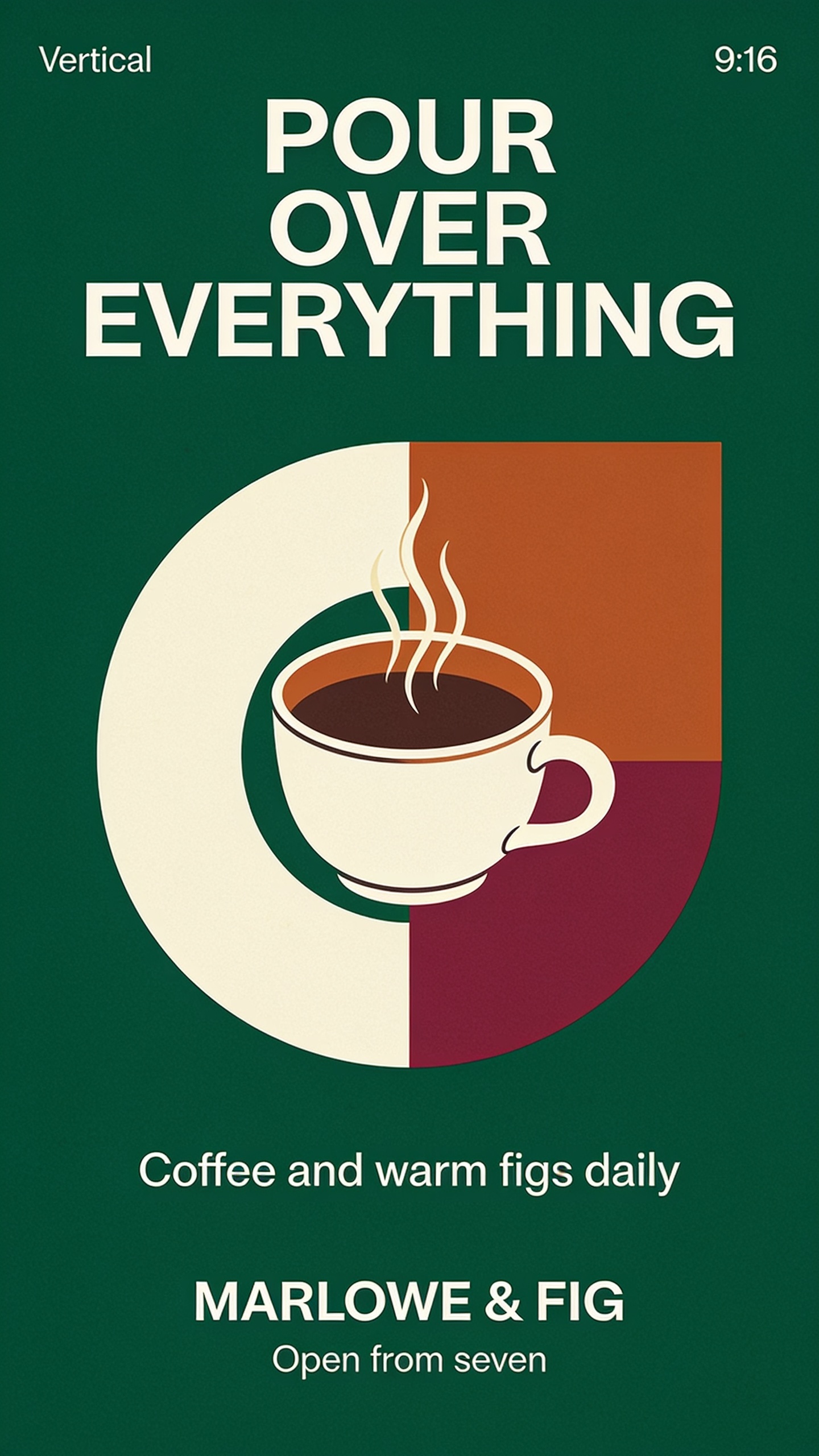 Pour Over Everything - Marlowe & Fig Coffee Shop