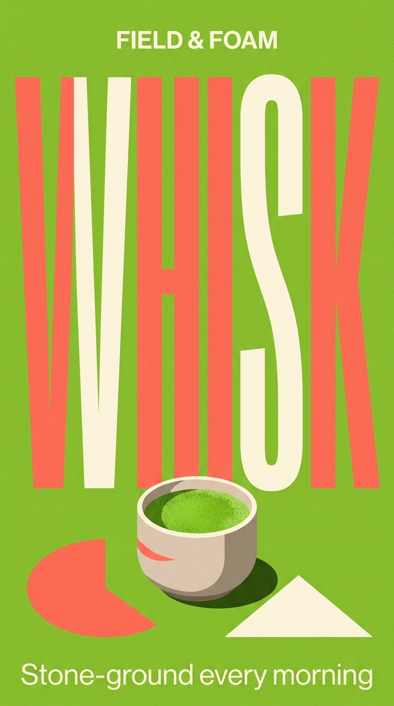 Whisk: Stone-Ground Matcha Every Morning
