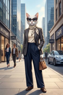 Cat Urban Fashion