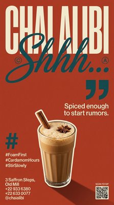 Chai Alibi: A Spiced Beverage Invitation