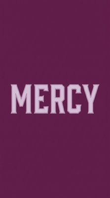 Stylized Text Image Featuring the Word 'MERCY'