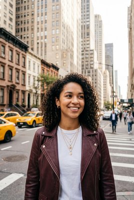 Woman on NYC Street