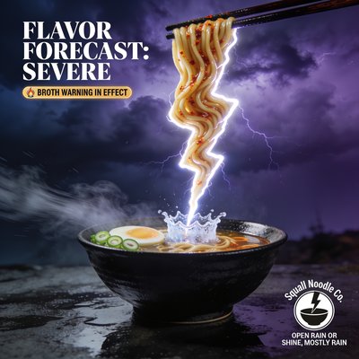 Severe Flavor Forecast with Lightning Noodles
