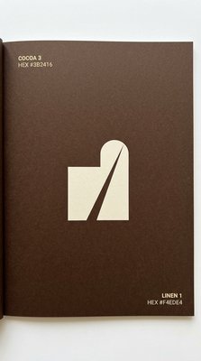 Minimalist Color Palette Design with Geometric Shapes