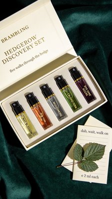 Brambling Hedgerow Discovery Set with Five Fragrance Vials