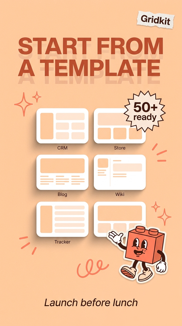Gridkit Templates for Quick Launch - 50+ Ready Designs