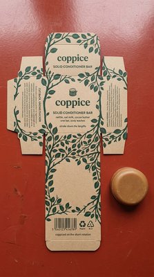 Eco-Friendly Solid Conditioner Bar Packaging Design