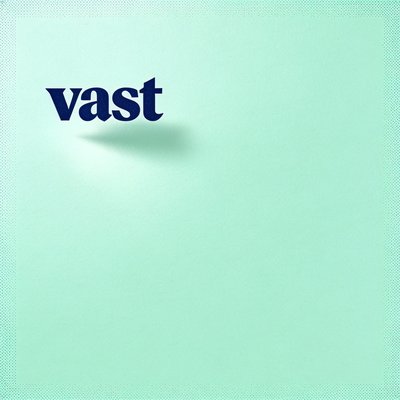 Minimalist Design Featuring the Word 'Vast'