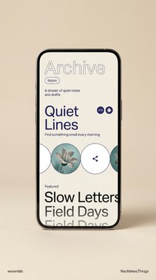 UI/UX Design Inspiration example 2