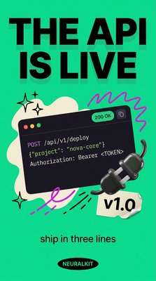 Announcing Live API Launch with NeuralKit