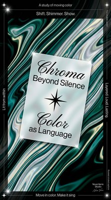 Chroma Beyond Silence: A Study in Moving Color