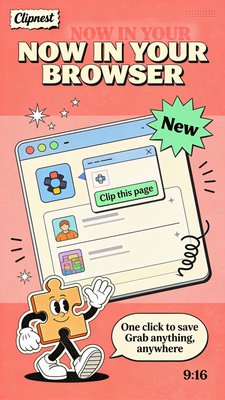 Clipnest: Save Content Easily from Your Browser