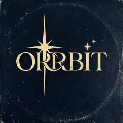 Stylized Logo Design Featuring the Word 'Orbit'