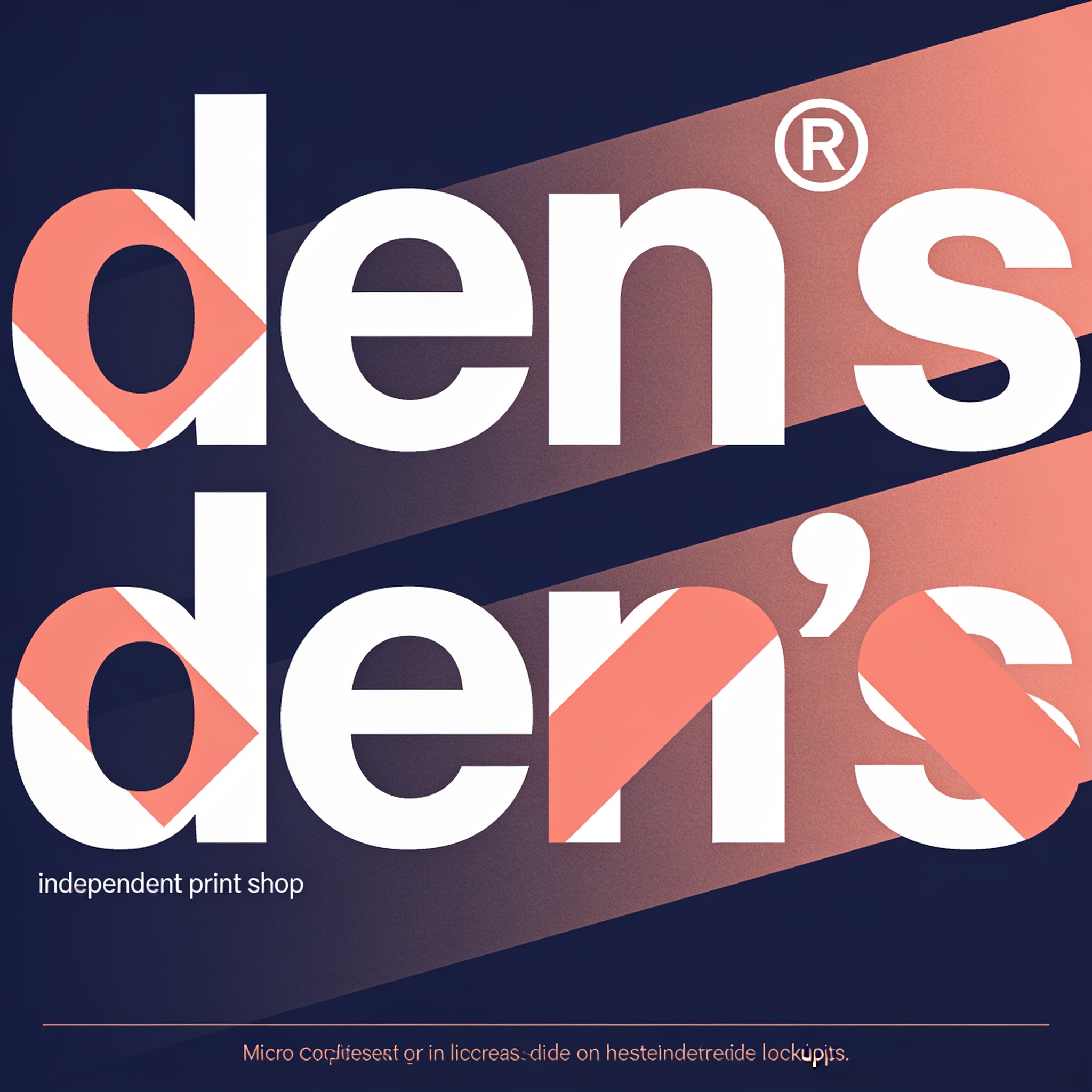 Modern Branding for Independent Print Shop