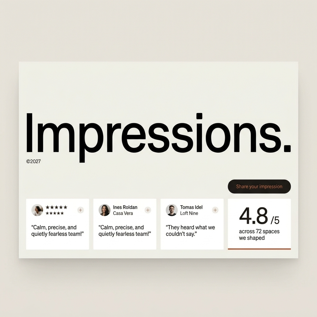 Client Impressions and Testimonials Overview