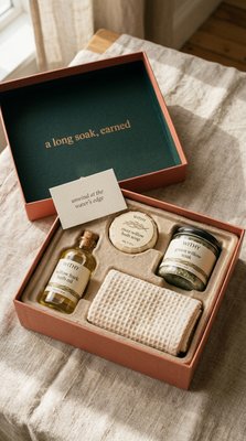 Relaxation Gift Set with Soothing Bath Essentials