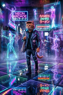 Neon Cat Club