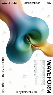 Dynamic Waveform Design with Vibrant Colors