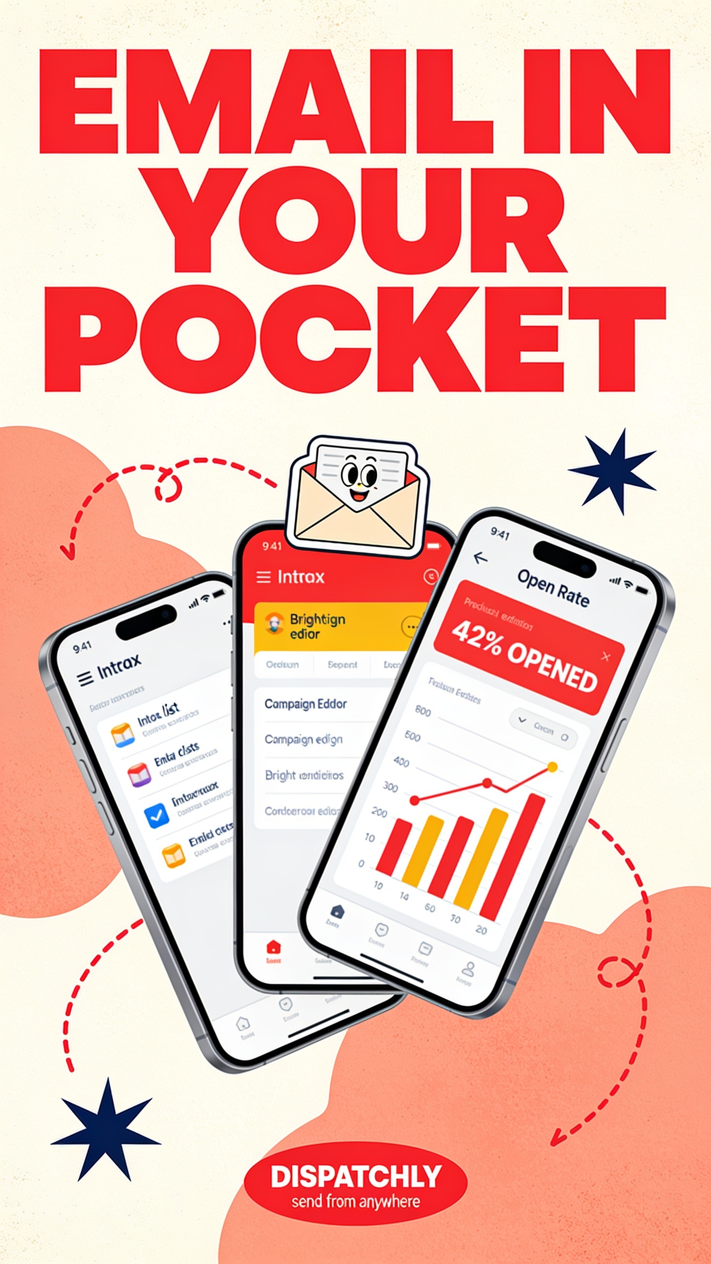 Mobile Email Management App Showcase